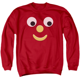 Gumby Blockhead J Men's Crewneck Sweatshirt Men's Crewneck Sweatshirt Gumby   