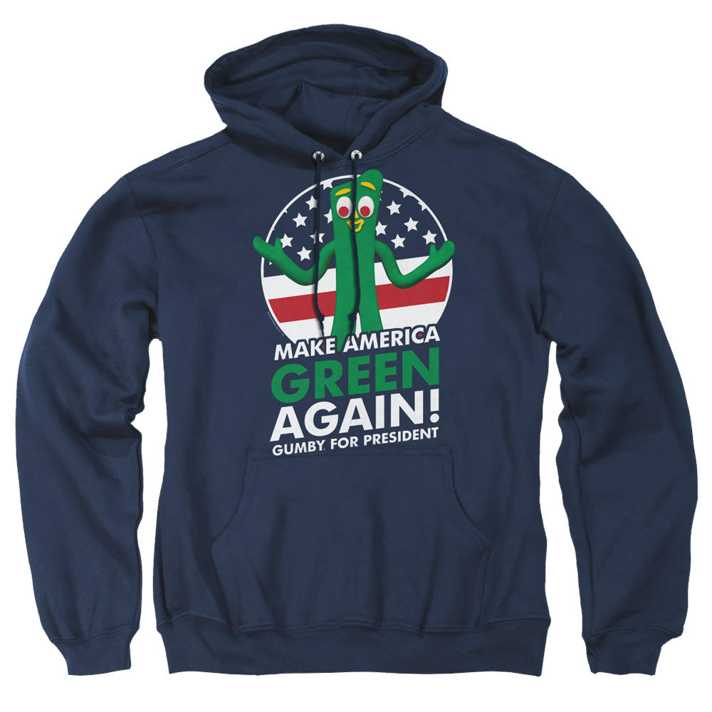 Gumby For President Pullover Hoodie Pullover Hoodie Gumby   