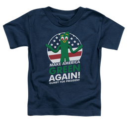 Gumby For President Toddler T-Shirt Toddler T-Shirt Gumby   