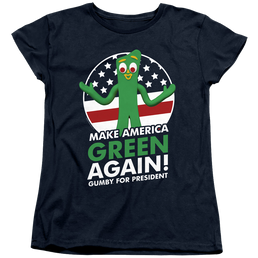 Gumby For President Women's T-Shirt Women's T-Shirt Gumby   