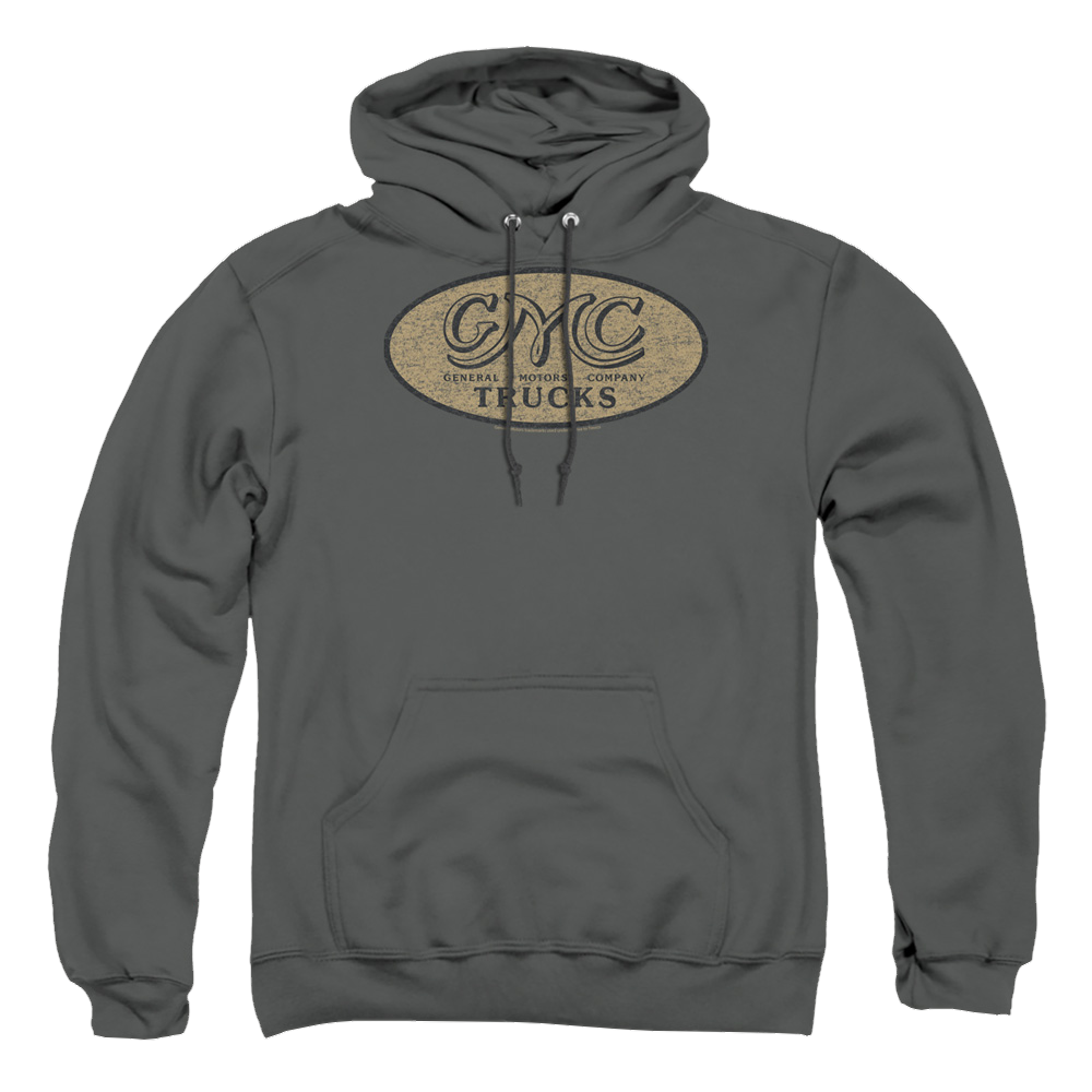 GMC Vintage Oval Logo - Pullover Hoodie Pullover Hoodie GMC   