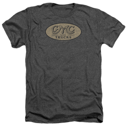 GMC Vintage Oval Logo - Men's Heather T-Shirt Men's Heather T-Shirt GMC   