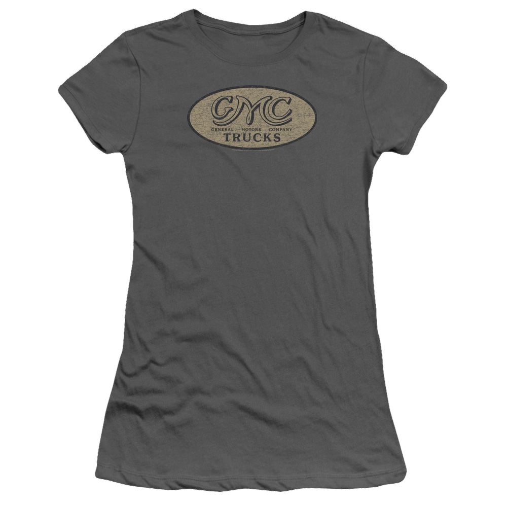 GMC Vintage Oval Logo - Juniors T-Shirt Juniors T-Shirt GMC   
