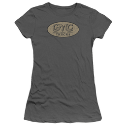 GMC Vintage Oval Logo - Juniors T-Shirt Juniors T-Shirt GMC   