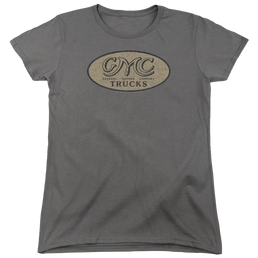GMC Vintage Oval Logo - Women's T-Shirt Women's T-Shirt GMC   