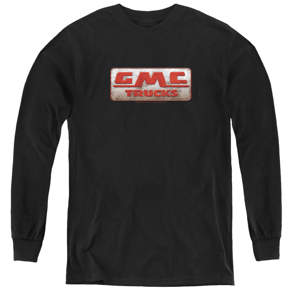 Gmc Beat Up 1959 Logo - Youth Long Sleeve T-Shirt Youth Long Sleeve T-Shirt GMC   