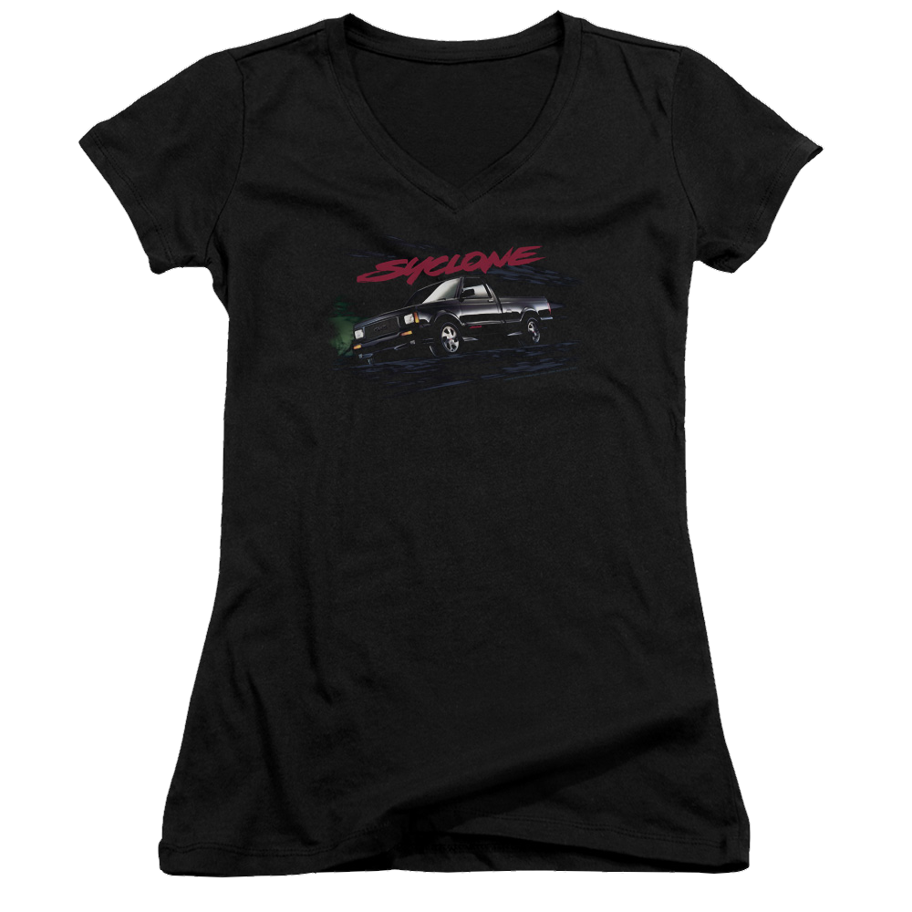 GMC Syclone - Juniors V-Neck T-Shirt Juniors V-Neck T-Shirt GMC   