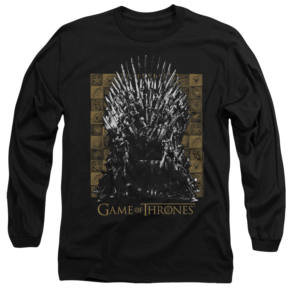 Game of Thrones Iron Throne - Men's Long Sleeve T-Shirt Men's Long Sleeve T-Shirt Game of Thrones   