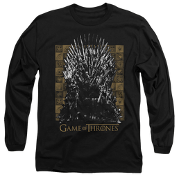 Game of Thrones Iron Throne - Men's Long Sleeve T-Shirt Men's Long Sleeve T-Shirt Game of Thrones   