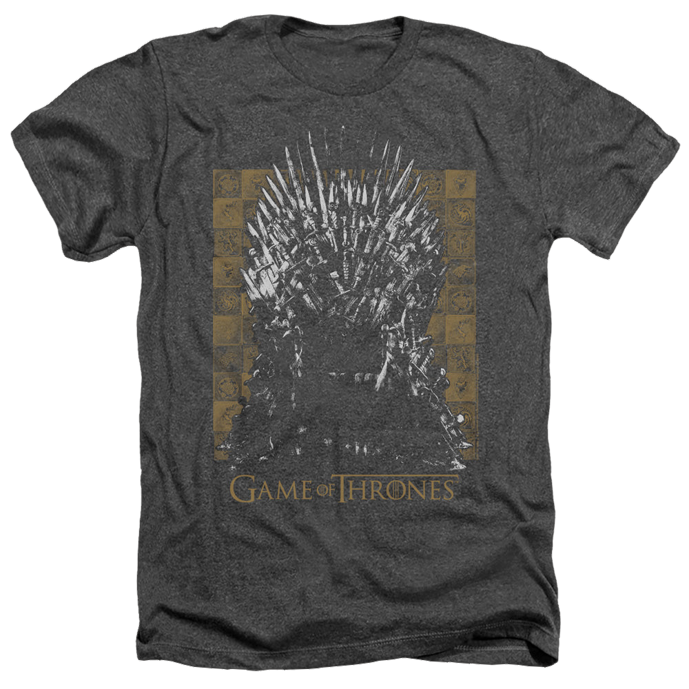 Game of Thrones Iron Throne - Men's Heather T-Shirt Men's Heather T-Shirt Game of Thrones   
