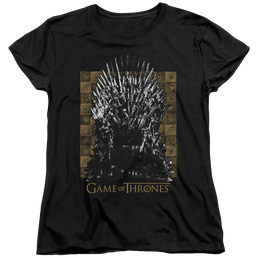 Game of Thrones Iron Throne - Women's T-Shirt Women's T-Shirt Game of Thrones   