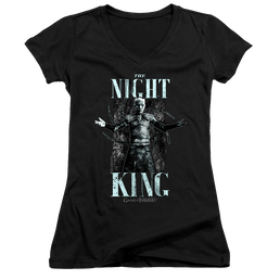 Game of Thrones The Night King - Juniors V-Neck T-Shirt Juniors V-Neck T-Shirt Game of Thrones   
