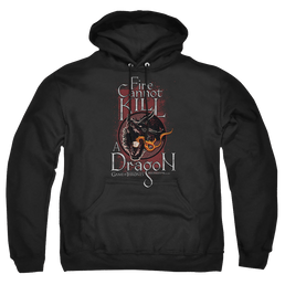 Game of Thrones Fire Cannot Kill A Dragon - Pullover Hoodie Pullover Hoodie Game of Thrones   