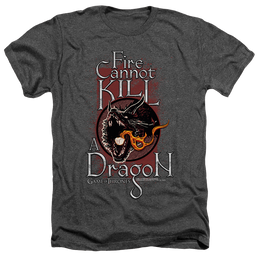 Game of Thrones Fire Cannot Kill A Dragon - Men's Heather T-Shirt Men's Heather T-Shirt Game of Thrones   