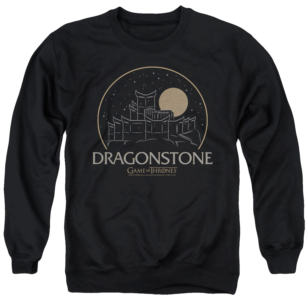 Game of Thrones Dragonstone - Men's Crewneck Sweatshirt Men's Crewneck Sweatshirt Game of Thrones   