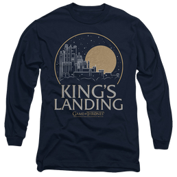 Game of Thrones Kings Landing - Men's Long Sleeve T-Shirt Men's Long Sleeve T-Shirt Game of Thrones   