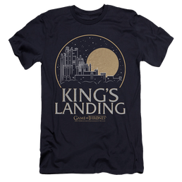 Game of Thrones Kings Landing - Men's Premium Slim Fit T-Shirt Men's Premium Slim Fit T-Shirt Game of Thrones   