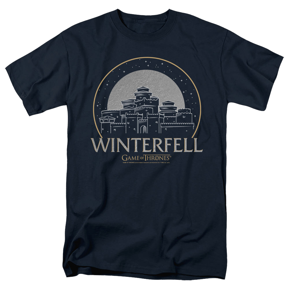Game of Thrones Winterfell - Men's Regular Fit T-Shirt Men's Regular Fit T-Shirt Game of Thrones   