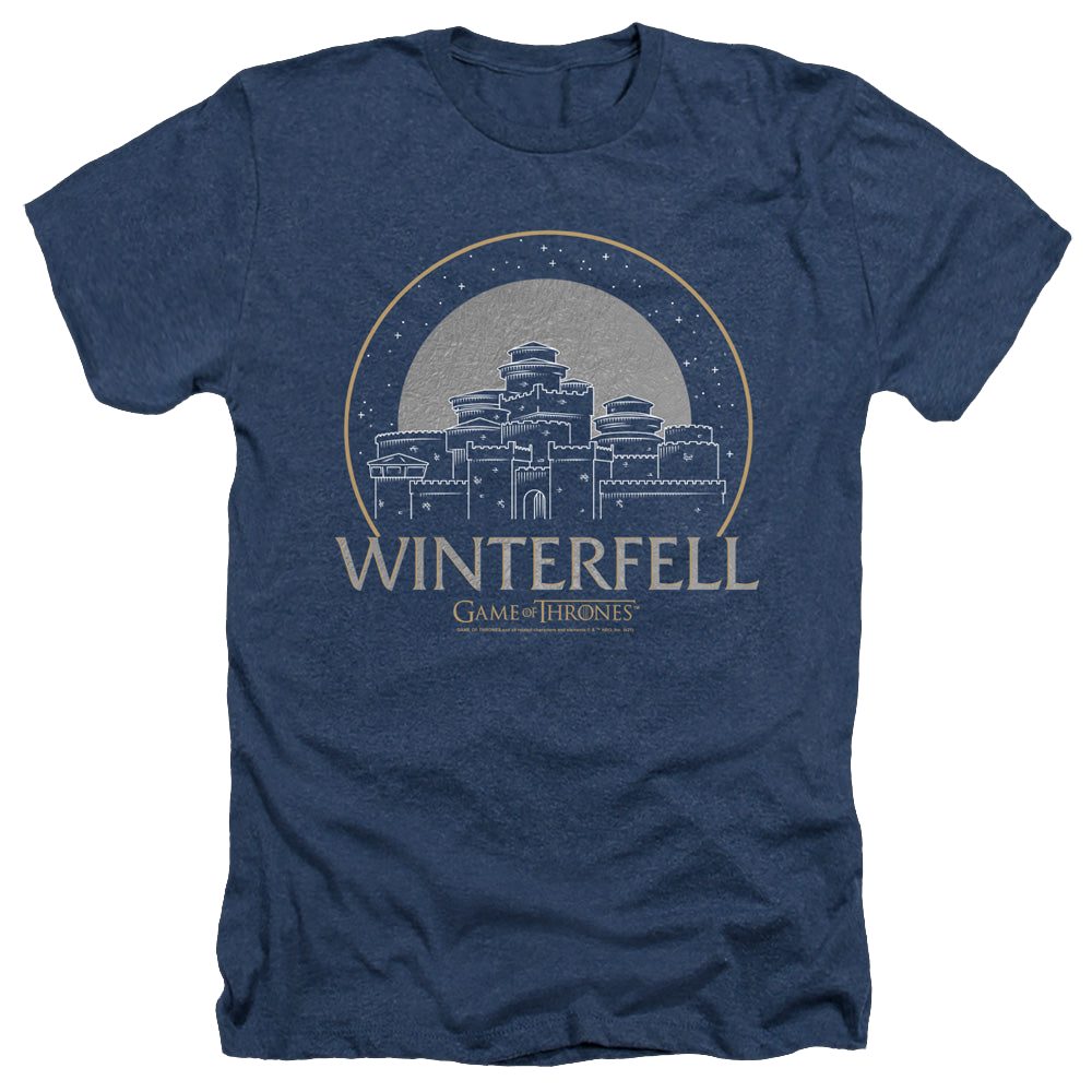 Game of Thrones Winterfell - Men's Heather T-Shirt Men's Heather T-Shirt Game of Thrones   