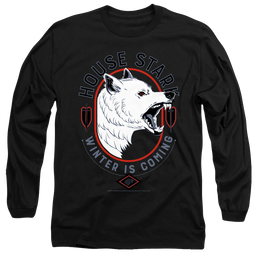 Game of Thrones House Stark Winter Is Coming - Men's Long Sleeve T-Shirt Men's Long Sleeve T-Shirt Game of Thrones   