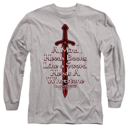 Game of Thrones The Mind Needs Books - Men's Long Sleeve T-Shirt Men's Long Sleeve T-Shirt Game of Thrones   