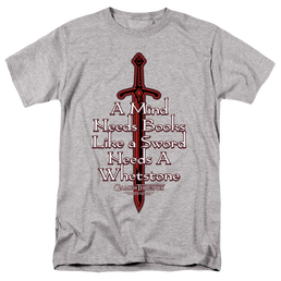 Game of Thrones The Mind Needs Books - Men's Regular Fit T-Shirt Men's Regular Fit T-Shirt Game of Thrones   