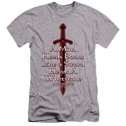 Game of Thrones The Mind Needs Books - Men's Premium Slim Fit T-Shirt Men's Premium Slim Fit T-Shirt Game of Thrones   