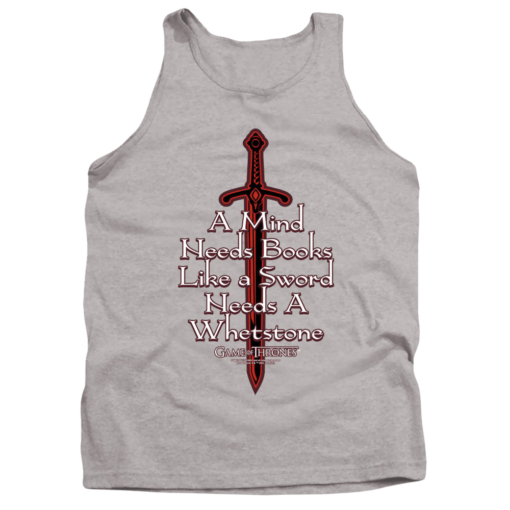 Game of Thrones The Mind Needs Books - Men's Tank Top Men's Tank Game of Thrones   