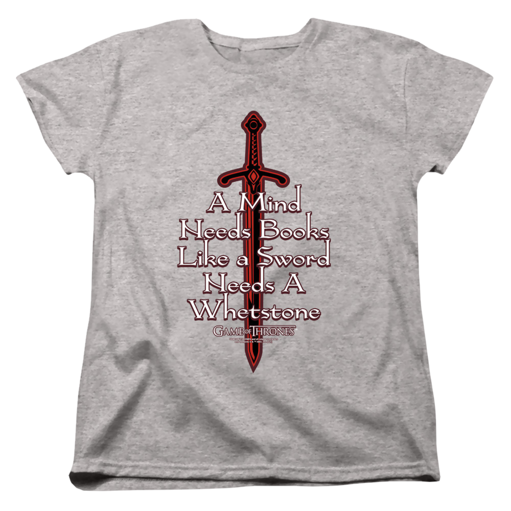Game of Thrones The Mind Needs Books - Women's T-Shirt Women's T-Shirt Game of Thrones   