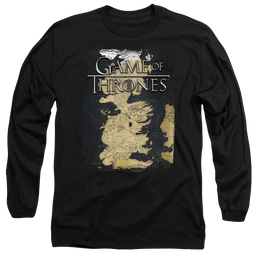 Game of Thrones Series Map - Men's Long Sleeve T-Shirt Men's Long Sleeve T-Shirt Game of Thrones   