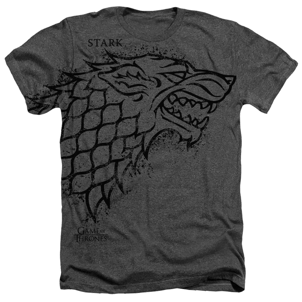 Game of Thrones House Stark Tonal - Men's All-Over Heather T-Shirt Men's All-Over Heather T-Shirt Game of Thrones   
