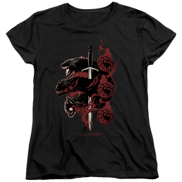 Game of Thrones Targaryen Dragons - Women's T-Shirt Women's T-Shirt Game of Thrones   