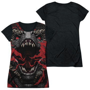 Game of Thrones Dragons juniors black back t-shirt