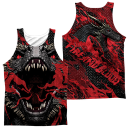 Game of Thrones Dragons (Front/Back Print) - Men's All Over Print Tank Top Men's All Over Print Tank Game of Thrones   