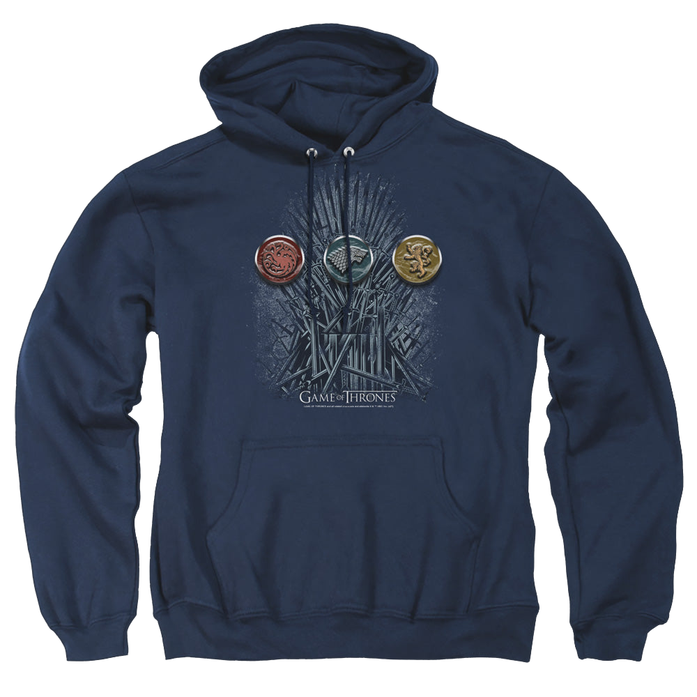 Game of Thrones For The Throne Sigils - Pullover Hoodie Pullover Hoodie Game of Thrones   