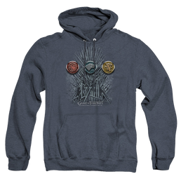 Game of Thrones For The Throne Sigils - Heather Pullover Hoodie Heather Pullover Hoodie Game of Thrones   