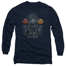Game of Thrones For The Throne Sigils - Men's Long Sleeve T-Shirt Men's Long Sleeve T-Shirt Game of Thrones   