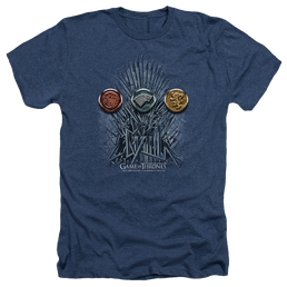Game of Thrones For The Throne Sigils - Men's Heather T-Shirt Men's Heather T-Shirt Game of Thrones   