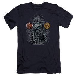 Game of Thrones For The Throne Sigils - Men's Premium Slim Fit T-Shirt Men's Premium Slim Fit T-Shirt Game of Thrones   