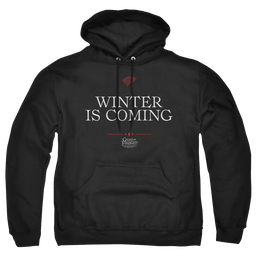 Game of Thrones Winter Is Coming Text - Pullover Hoodie Pullover Hoodie Game of Thrones   
