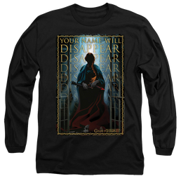 Game of Thrones Your Name Will Disappear - Men's Long Sleeve T-Shirt Men's Long Sleeve T-Shirt Game of Thrones   