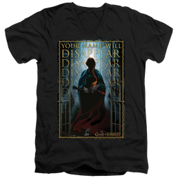 Game of Thrones Your Name Will Disappear - Men's V-Neck T-Shirt Men's V-Neck T-Shirt Game of Thrones   
