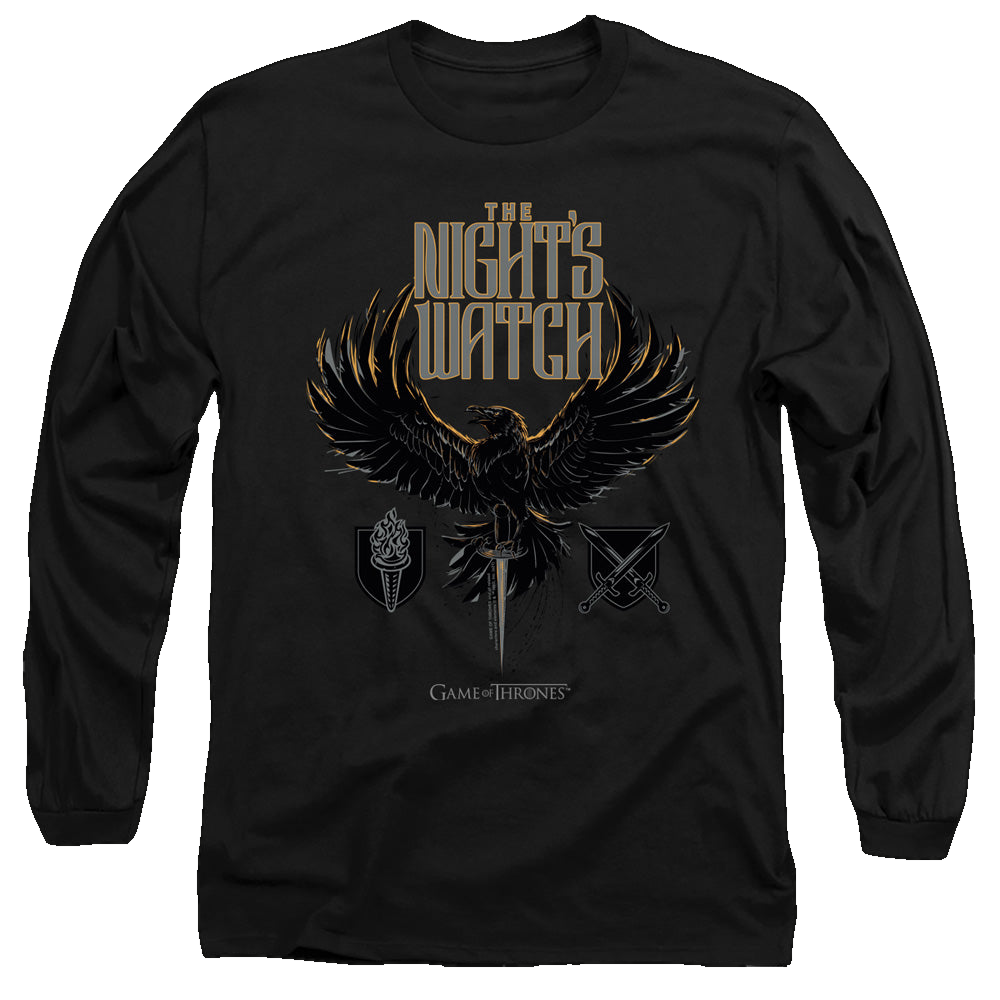 Game of Thrones The Nights Watch - Men's Long Sleeve T-Shirt Men's Long Sleeve T-Shirt Game of Thrones   