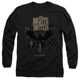 Game of Thrones The Nights Watch - Men's Long Sleeve T-Shirt Men's Long Sleeve T-Shirt Game of Thrones   