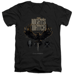 Game of Thrones The Nights Watch - Men's V-Neck T-Shirt Men's V-Neck T-Shirt Game of Thrones   