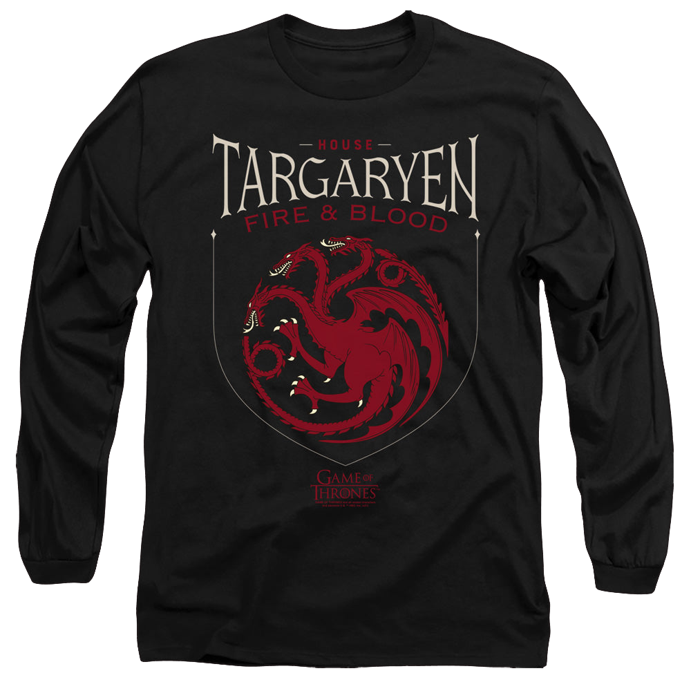 Game of Thrones House Targaryen Sigil - Men's Long Sleeve T-Shirt Men's Long Sleeve T-Shirt Game of Thrones   