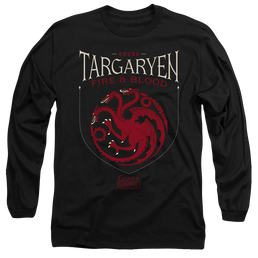 Game of Thrones House Targaryen Sigil - Men's Long Sleeve T-Shirt Men's Long Sleeve T-Shirt Game of Thrones   