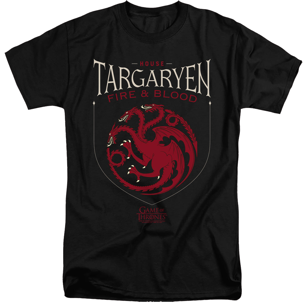 Game of Thrones House Targaryen Sigil - Men's Tall Fit T-Shirt Men's Tall Fit T-Shirt Game of Thrones   