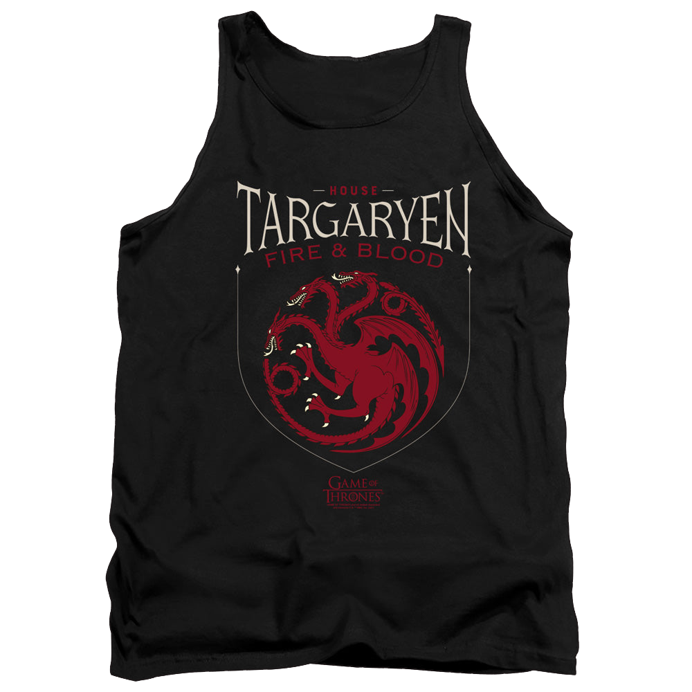 Game of Thrones House Targaryen Sigil - Men's Tank Top Men's Tank Game of Thrones   