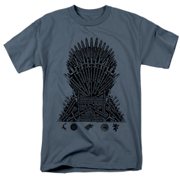 Game of Thrones What Builds The Throne - Men's Regular Fit T-Shirt Men's Regular Fit T-Shirt Game of Thrones   
